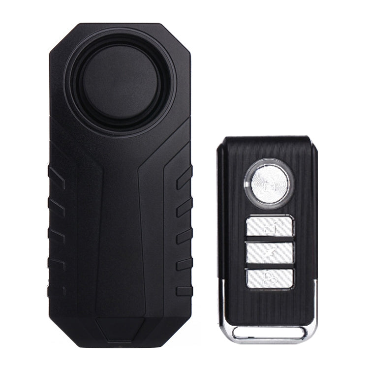 KS-SF22R IP55 Waterproof Wireless 113dB Vibration Burglar Sensor Alarm with Remote Control for Vehicle / Bicycle / Electric Bicycle, KS-SF22R KS-SF22R