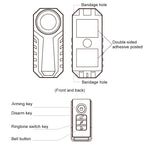 KS-SF22R IP55 Waterproof Wireless 113dB Vibration Burglar Sensor Alarm with Remote Control for Vehicle / Bicycle / Electric Bicycle, KS-SF22R