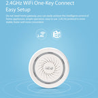 NEO NAS-AB02W WiFi USB Siren Alarm Sensor for Home Alarms Security, AB02W