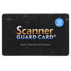 100 PCS Scanner Guard Card RFID Blocking Card, Built-in Patented ID Protection, 100 PCS