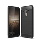 For Huawei Mate 10 Pro Brushed Texture Carbon Fiber Shockproof TPU Rugged Armor Protective Case – Shockproof, TPU, For Mate 10 Pro, For Huawei Mate 10 Pro