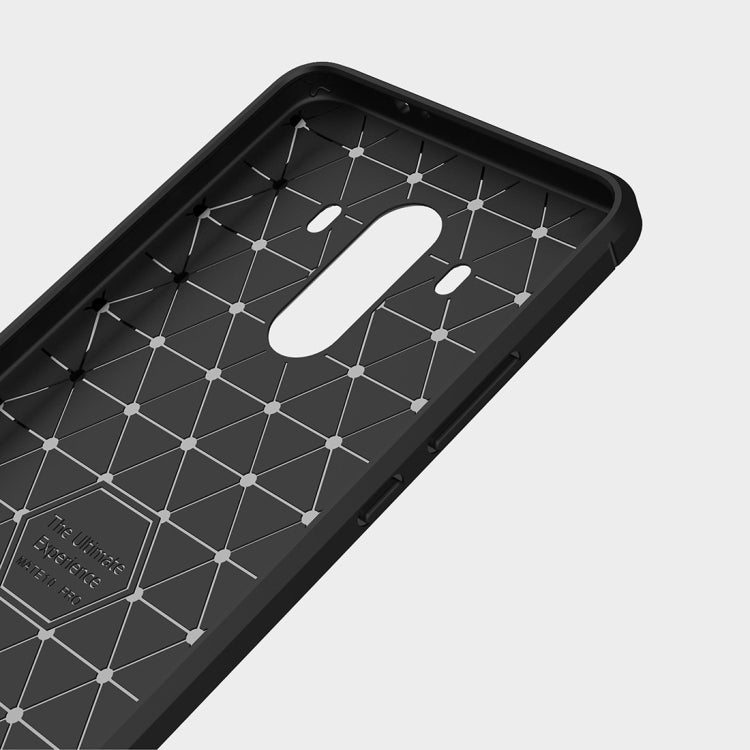 For Huawei Mate 10 Pro Brushed Texture Carbon Fiber Shockproof TPU Rugged Armor Protective Case – Shockproof, TPU, For Mate 10 Pro, For Huawei Mate 10 Pro