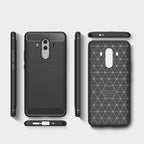For Huawei Mate 10 Pro Brushed Texture Carbon Fiber Shockproof TPU Rugged Armor Protective Case – Shockproof, TPU, For Mate 10 Pro, For Huawei Mate 10 Pro