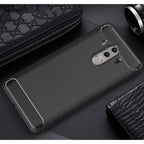 For Huawei Mate 10 Pro Brushed Texture Carbon Fiber Shockproof TPU Rugged Armor Protective Case – Shockproof, TPU, For Mate 10 Pro, For Huawei Mate 10 Pro