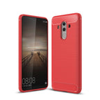 For Huawei Mate 10 Pro Brushed Texture Carbon Fiber Shockproof TPU Rugged Armor Protective Case – Shockproof, TPU, For Mate 10 Pro, For Huawei Mate 10 Pro