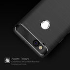 For Google Pixei 2 Brushed Texture Carbon Fiber Shockproof TPU Rugged Armor Protective Case – Shockproof, TPU, For Google Pixel 2, Google Pixel 2