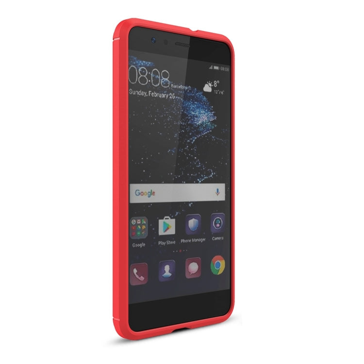 For Huawei P10 Lite Brushed Carbon Fiber Texture Shockproof TPU Protective Cover Case , Huawei P10 Lite – Shockproof, TPU