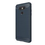 Brushed Carbon Fiber Texture Shockproof TPU Protective Cover Case – Shockproof, TPU, For G6, For LG G6
