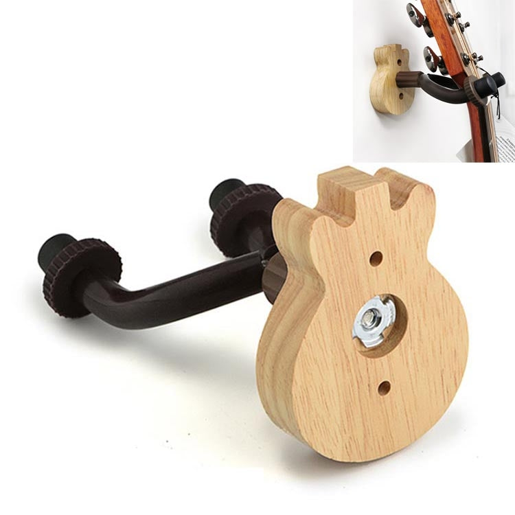 Deep Wood Grain Guitar Ukulele Wood Wall Hook, MI0013A, MI0013B MI0013A
