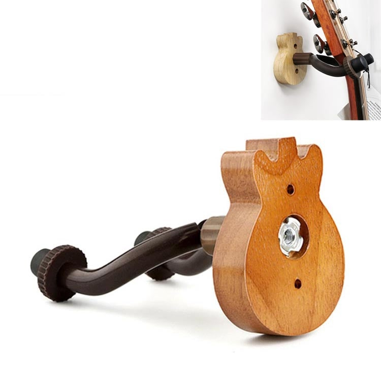 Deep Wood Grain Guitar Ukulele Wood Wall Hook, MI0013A, MI0013B – Durable Build, Easy to Use MI0013B