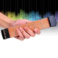 6 Fret Portable Pocket Guitar Practice Tool Gadget for Beginner Chord Fingering Practice Tool, 6 Fret Fingering Practice Tool 6 Fret Fingering Practice Tool