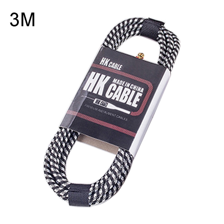 Wooden Guitar Bass Connection Cable Noise Reduction Audio Cable, Cable Length: 3m, Random Color Delivery Default Title