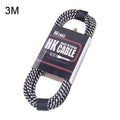Wooden Guitar Bass Connection Cable Noise Reduction Audio Cable, Cable Length: 3m, Random Color Delivery Default Title