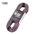 Wooden Guitar Bass Connection Cable Noise Reduction Audio Cable, Cable Length: 10m, Random Color Delivery Default Title