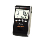 JOYO JM-90 Mini Portable Rechargeable Clip-on LED Indicator Electronic Digital Metronome Tone Generator Tuner for Guitar Violin Ukulele, JM-90 (Black), JM-90 (White) JM-90 (Black) Black