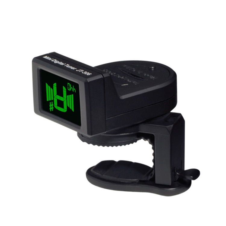 JOYO JT-306 Mini Digital LCD Clip-on Tuner for Acoustic Electric Guitar Bass Violin Ukulele, JT-306 JT-306