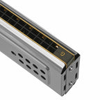 Swan SW24-12A 24-holes Double-sided Harmonica Beginner Polyphony Box Adult Children Beginners Performance, SW24-12A 24-holes Polyphonic Harmonica