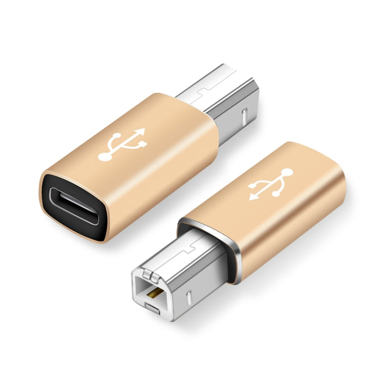 Type-C Female to MIDI Male Universal Adapter for Electronic Musical Instruments – Durable Build, Easy to Use Gold