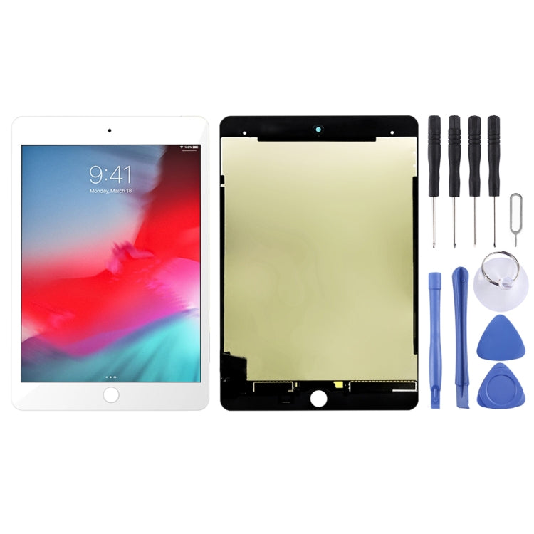 LCD Screen and Digitizer Full Assembly for iPad Mini (2019) 7.9 inch A2124 A2126 A2133, For iPad 7.9 inch A2124 A2126, For iPad Mini (2019) 7.9 inch For iPad 7.9 inch A2124 A2126 White