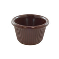 Fluted Melamine Chocolate Ramekin 44ml - Pack Of 12