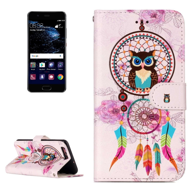 For Huawei P10 Gloss Oil Embossed Flower Elephant Pattern Horizontal Flip Leather Case with Holder & Card Slots & Wallet & Photo Frame – Card Slot, Flip, Leather, For Huawei P10, For P10