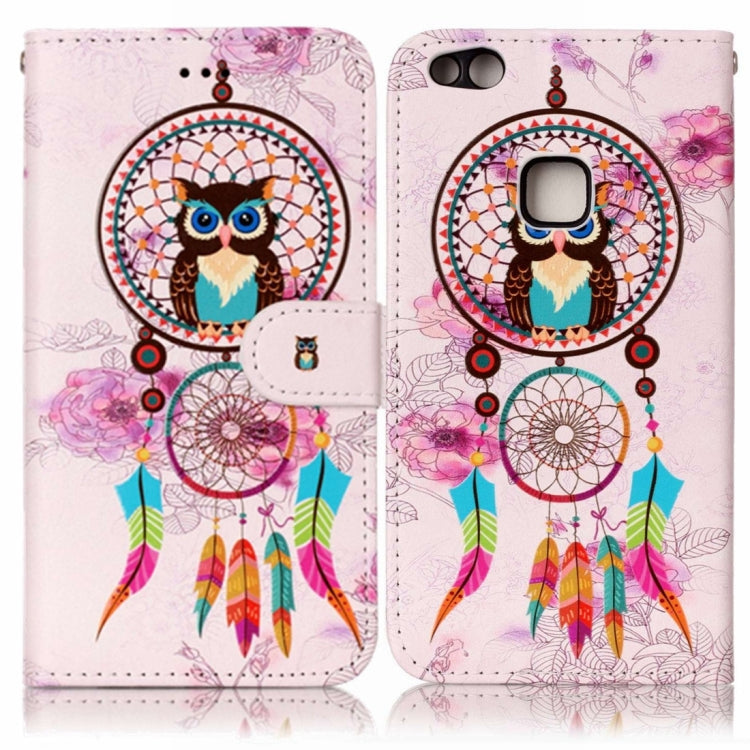 For Huawei P10 Lite Gloss Oil Embossed Panda Pattern Horizontal Flip Leather Case with Holder & Card Slots & Wallet & Photo Frame – Card Slot, Flip, Leather, For Huawei P10 Lite, For P10 Lite