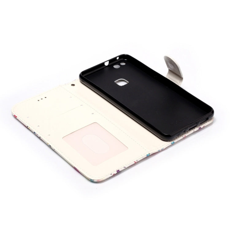 For Huawei P10 Lite Gloss Oil Embossed Panda Pattern Horizontal Flip Leather Case with Holder & Card Slots & Wallet & Photo Frame – Card Slot, Flip, Leather, For Huawei P10 Lite, For P10 Lite