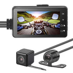 MT-80 3.0 inch 140 Degrees Wide Angle HD Video Motorcycle Dual Camera DVR, Support TF Card (32GB Max), MT-80 MT-80