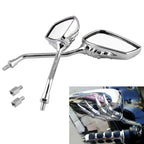 MB-MR011 Motorcycle Modified Universal ABS Skeleton Hand Rear View Mirror Set, Universal Skeleton Hand Universal Skeleton Hand