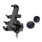 M8 Bolt Ball-Head Motorcycle Multi-function Eight-jaw Aluminum Phone Navigation Bracket with Anti-theft Knobs, M8 Bolt+Anti-theft Knobs M8 Bolt+Anti-theft Knobs