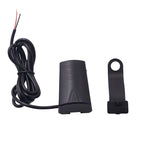 Motorcycle Waterproof DC 8-32V 5V / 1.2A Rearview Mirror USB Phone Charger Adapter, with Indicator Light, 1 USB Port