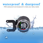 Universal Motorcycle Modified Multi-functional LED Digital Meter Indicator Light Tachometer Odometer Speedometer Oil Meter, LED Digital Meter