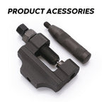 Motorcycle / Bicycle Chain Remover 420-530 Interchangeable Handle Card Type Chain Removal Tool, SC005