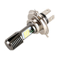 H4 DC12V / 7.4W Motorcycle LED Headlight with 24LEDs SMD-3030 Lamp Beads, H4 Style 2 (White Light), H4 Style 2 (Yellow + White) – Durable Build, Easy to Use H4 Style 2 (White Light) White Light