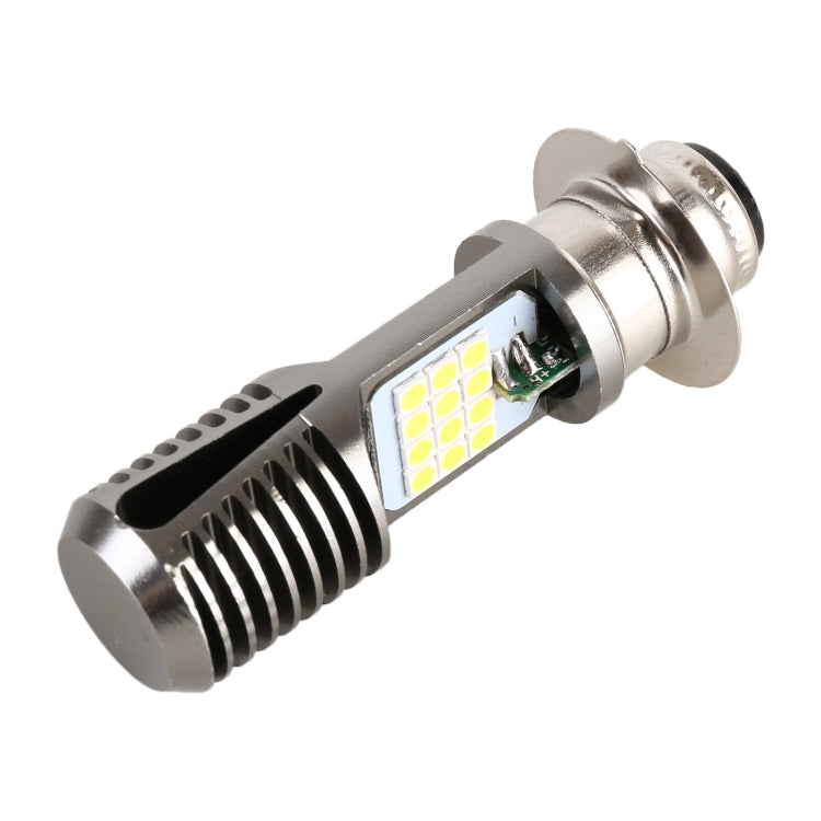PX15D DC12V / 7.4W Motorcycle LED Headlight with 24LEDs SMD-3030 Lamp Beads, PX15D Style 2 (White Light), PX15D Style 2 (Yellow + White) – Durable Build, Easy to Use PX15D Style 2 (White Light) White Light