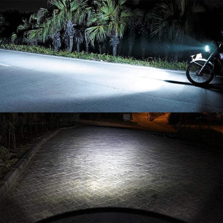 PX15D DC12V / 7.4W Motorcycle LED Headlight with 24LEDs SMD-3030 Lamp Beads, PX15D Style 2 (White Light), PX15D Style 2 (Yellow + White) – Durable Build, Easy to Use