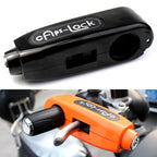 Motorcycle Electric Car Aluminum AlloyThrottle Anti-theft Brake Lock Black