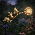 Solar Dandelion Fairy Stake Light Outdoor Garden Ornament