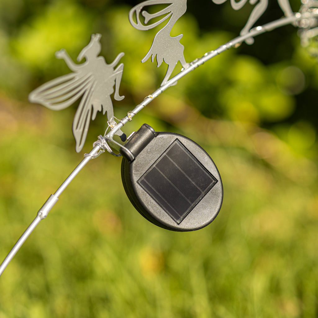 Solar Dandelion Fairy Stake Light Outdoor Garden Ornament