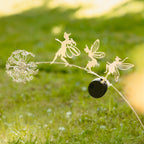Solar Dandelion Fairy Stake Light Outdoor Garden Ornament