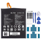 3300mAh BL-T34 for LG V30 Li-Polymer Battery, V30 – Durable Build, Easy to Use V30
