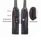 BaoFeng UV-82 5W Dual Band Two-Way Radio FM VHF UHF Handheld Walkie Talkie, UV-82 – Lanyard