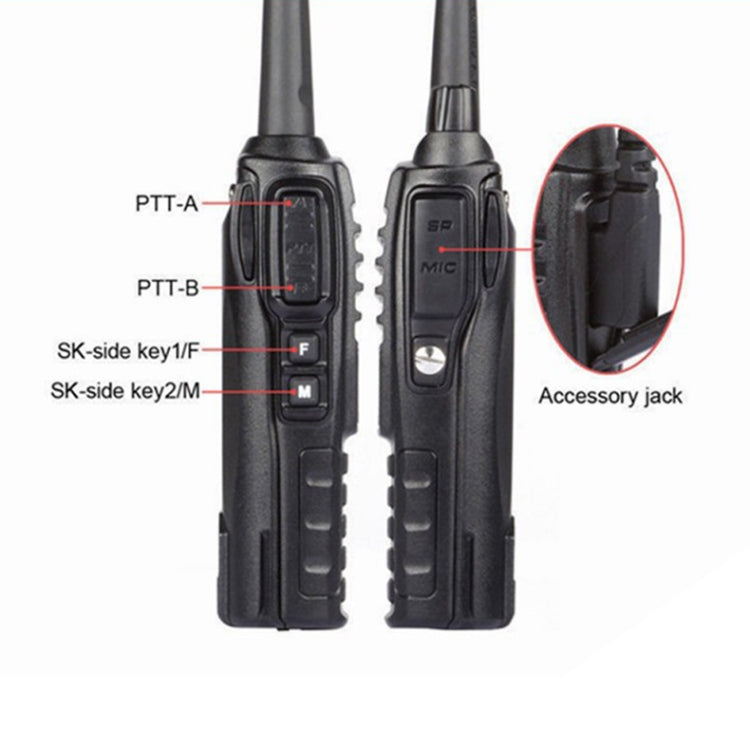 BaoFeng UV-82 5W Dual Band Two-Way Radio FM VHF UHF Handheld Walkie Talkie, UV-82 – Lanyard