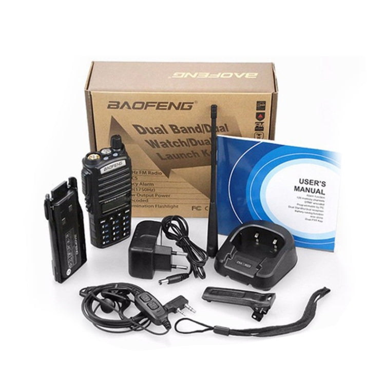 BaoFeng UV-82 5W Dual Band Two-Way Radio FM VHF UHF Handheld Walkie Talkie, UV-82 – Lanyard