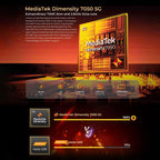 HOTWAV Hyper 7 Rugged Phone, 8GB+256GB, 10800mAh, 6.6 inch Android 14 MediaTek Dimensity 7050 5G, Network: 5G, OTG, NFC