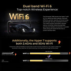 HOTWAV Hyper 7 Rugged Phone, 8GB+256GB, 10800mAh, 6.6 inch Android 14 MediaTek Dimensity 7050 5G, Network: 5G, OTG, NFC