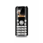 1.0 inch, Hands Free Bluetooth Dialer Headphone, MP3 Music, Dual SIM, Network: 2G Black