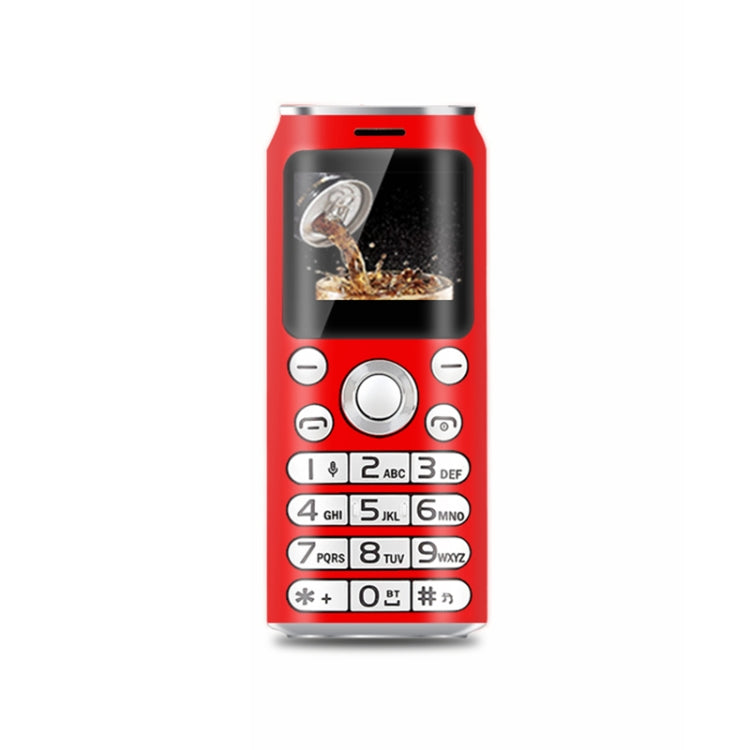 1.0 inch, Hands Free Bluetooth Dialer Headphone, MP3 Music, Dual SIM, Network: 2G – Bluetooth Red