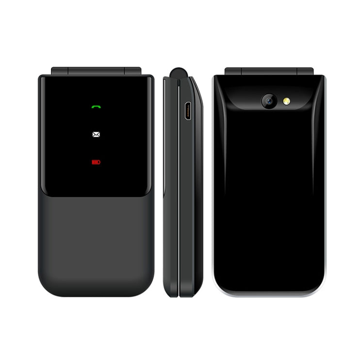 1.77 inch, SC6531E, Support Bluetooth, FM, GSM, Dual SIM – Flip, Bluetooth