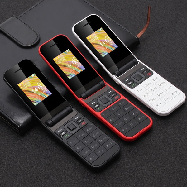 1.77 inch, SC6531E, Support Bluetooth, FM, GSM, Dual SIM – Flip, Bluetooth